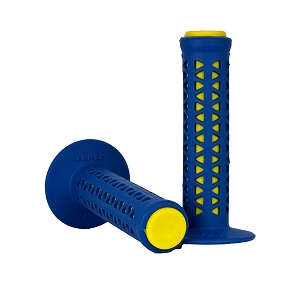 A'ME UNITRON GRIPS (BLUE OVER YELLOW)